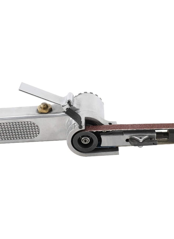 Generic - 8MILELAKE 3/8" Mini Air Belt Sander Grinder Tool - Image 1
