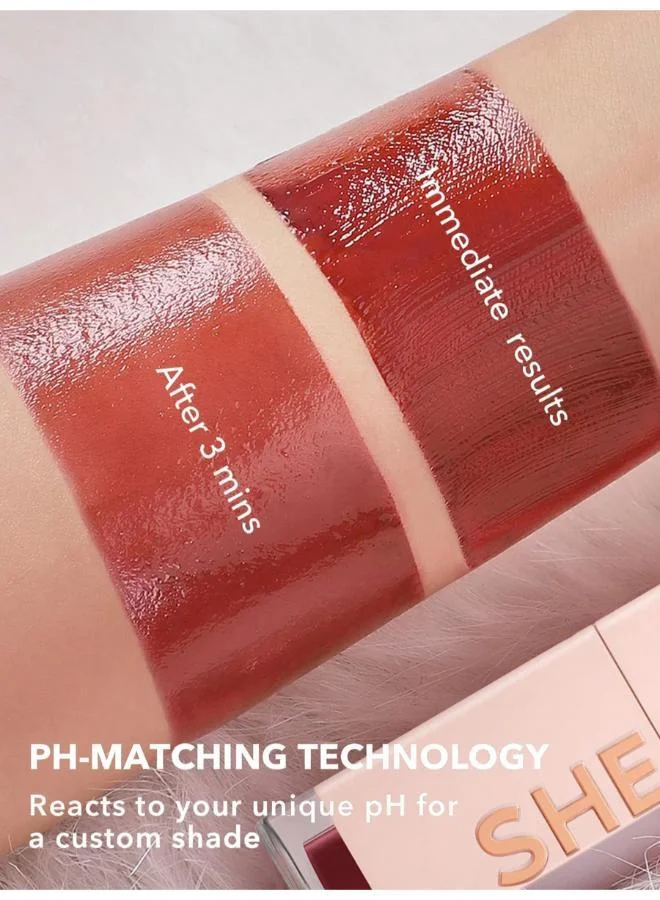 SHEGLAM Take A Hint Lip Tint-Level Up Color Changing Long Lasting Lip Gloss High Gloss