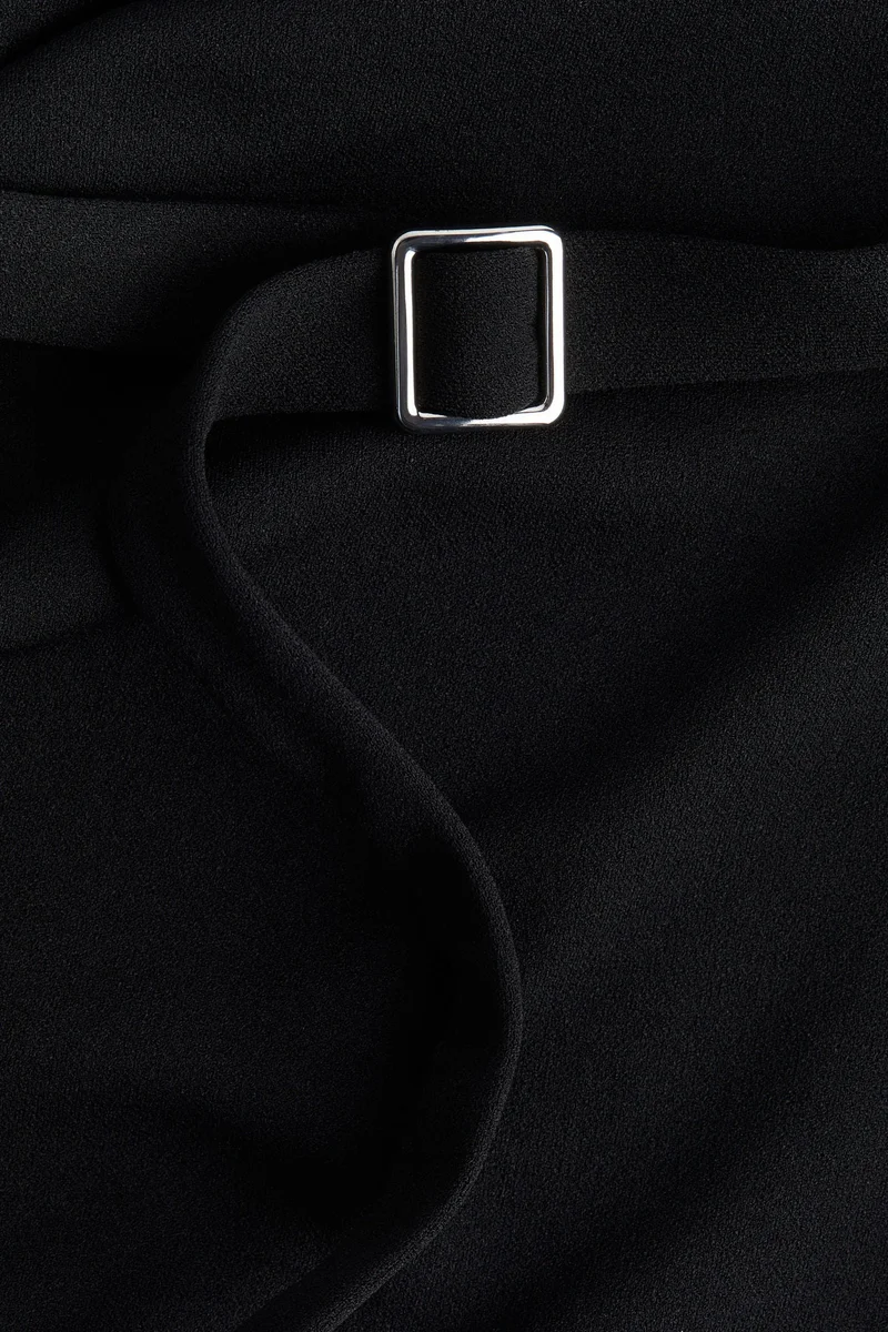 H&M Draped belted dress