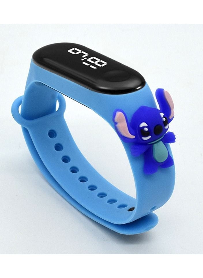 NIBEMINENT - Digital LED Watch for children 3-12 Years Old Kids Sports Waterproof Cartoon watches for boys and girls - Image 1