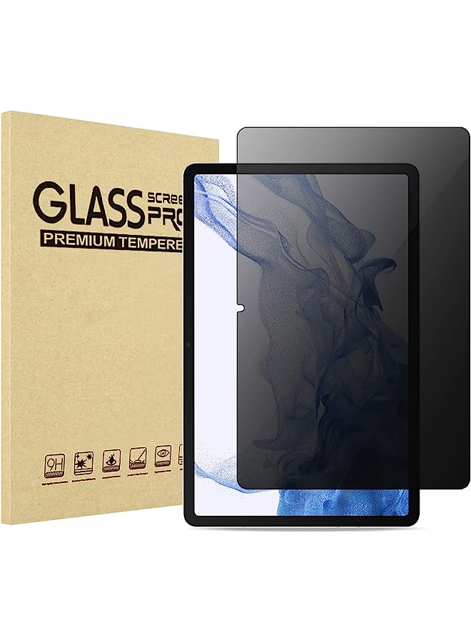 Procases Privacy Screen Protector For 11 Inch Galaxy Tab S8 2022 (X700 / X706) / Galaxy Tab S7 2020 (T870 / T875 / T878), Anti-Spy Tempered Glass Screen Film Guard - Image 1