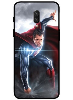 Protective Case Cover For OnePlus 6T Smart Series Printed Protective Case Cover for OnePlus 6T Superman In Action