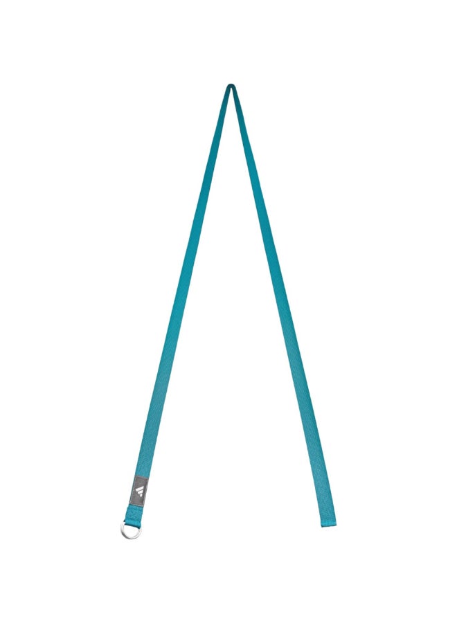 Adidas Anti-Slip Soft Texture Yoga Strap Active Teal 0.17 x 4 x 253 cm ADYG-20200TL-NL - Image 2