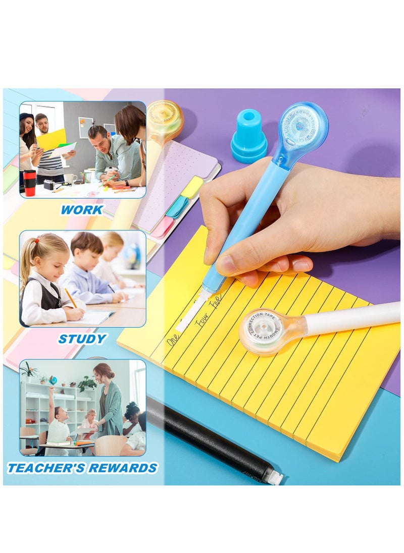 SYOSI 10 PCS Corrective Tape White Outer Marker Pens White Colored Tape Correction Correction Stationery Supplies for School Office Supplies  - Image 2