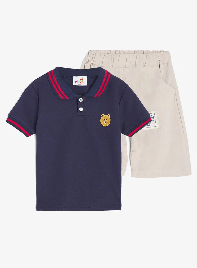 بنياتا طقم علوي قصير