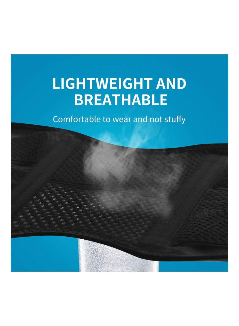 SOLARAE Knee Brace with Side Stabilizers for Meniscal Tear Knee Pain Arthritis Injuries Recovery Breathable Adjustable Knee Support for Men and Women - Image 5