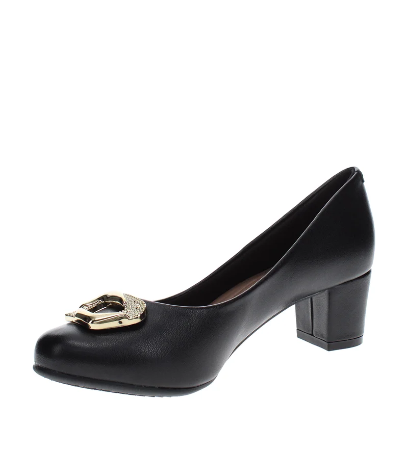 Beira Rio Low Heels Pump for Women – Elegant Office Heel Shoes & Classic Pumps for Girls