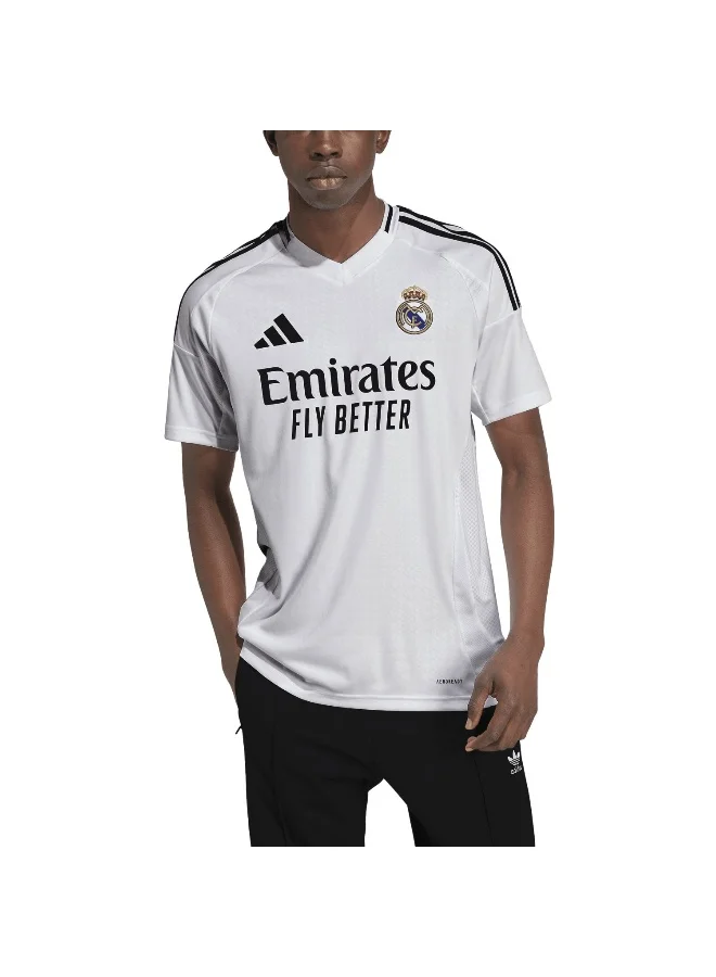 adidas جيرسي كرة قدم رجالي Real H Jsy أبيض XS