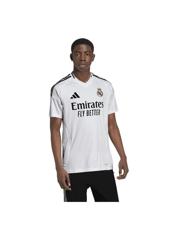 adidas جيرسي كرة قدم رجالي Real H Jsy أبيض XS