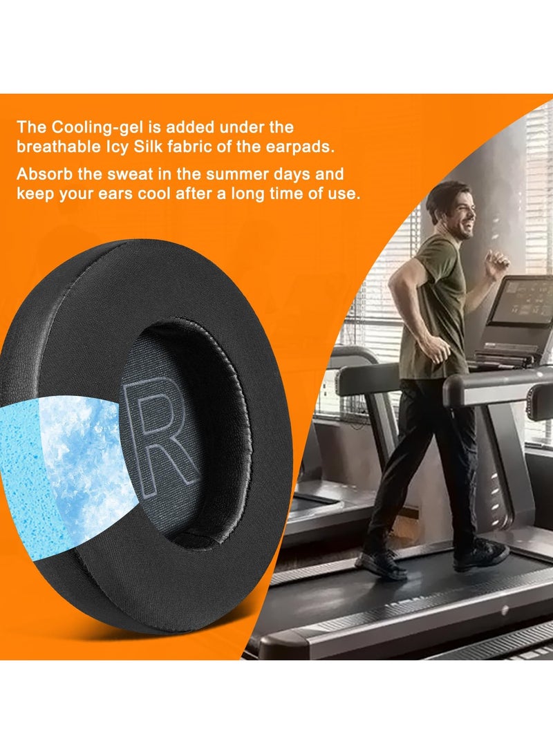 التبريد جل وسائد الأذن استبدال وسائد لنكر Soundcore الحياة 2 / Q20 / Q20 + / Q20I / Q20BT سماعات الرأس (لا تناسب الحياة 2 نيو) - Image 5