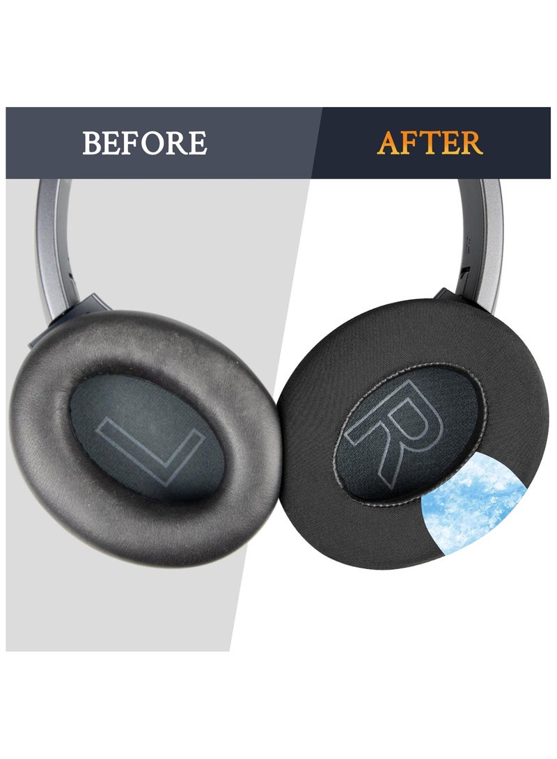 التبريد جل وسائد الأذن استبدال وسائد لنكر Soundcore الحياة 2 / Q20 / Q20 + / Q20I / Q20BT سماعات الرأس (لا تناسب الحياة 2 نيو) - Image 4