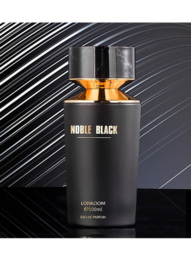 LONKOOM - LONKOOM Noble Black EDT For Men 100ml - Image 1