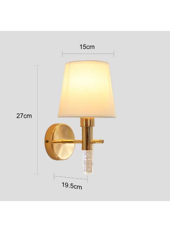 هامر إضاءة برايت نيست جدارية مفرد مودرن طربوش ذهبي مع شمسي E14 - Image 2