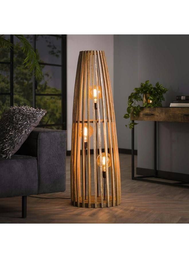 لوفت لانش مصباح ارضي 3 لتر نورال خشب-7446 - Image 4