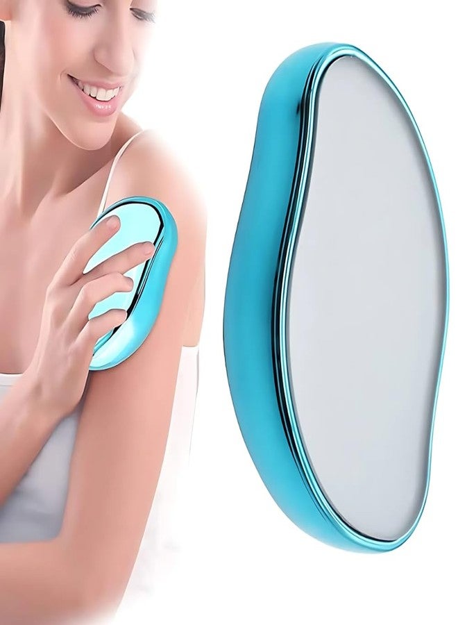 Lapras 𝟏𝟓 𝐘𝐞𝐚𝐫𝐬 𝐆𝐮𝐚𝐫𝐚𝐧𝐭𝐞𝐞, magic crystal hair remover, portable and washable, full body painless remover tool, suitable for sensitive skin, removes hair, exfoliates, easy circular use - Image 1