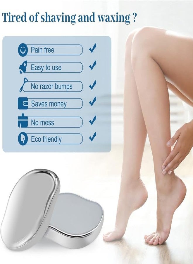 Lapras 𝟏𝟓 𝐘𝐞𝐚𝐫𝐬 𝐆𝐮𝐚𝐫𝐚𝐧𝐭𝐞𝐞, magic crystal hair remover, portable and washable, full body painless remover tool, suitable for sensitive skin, removes hair, exfoliates, easy circular use - Image 2