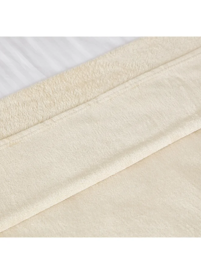 Home Box Nova Solid Flannel Twin Blanket 200 x 140 cm