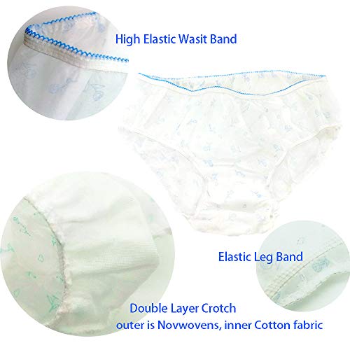 Starly 15pk Womens Nonwoven Underwear Paper Panties Handy Briefs For Travel Hotel Spa ( Large) - Image 2