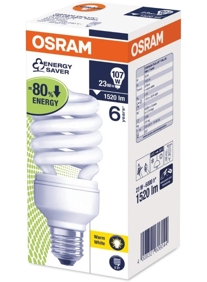 Osram Osram Duluxstar Mini Twist Compact Fluorescent Bulbs  - Image 3
