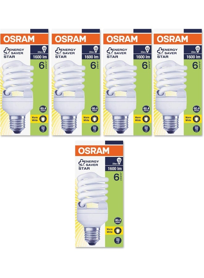 Osram Osram Duluxstar Mini Twist Compact Fluorescent Bulbs  - Image 1