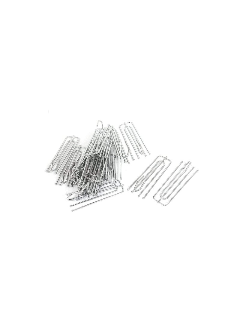 ABBASALI urtain hooks Window Treatment 4 Prongs Pinch Pleat Drapes 100pcs  - Image 1