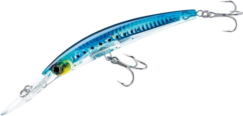 DUEL Yo-Zuri Crystal 3D Minnow Deep Diver Lure, Sardine, 6-Inch - Image 1