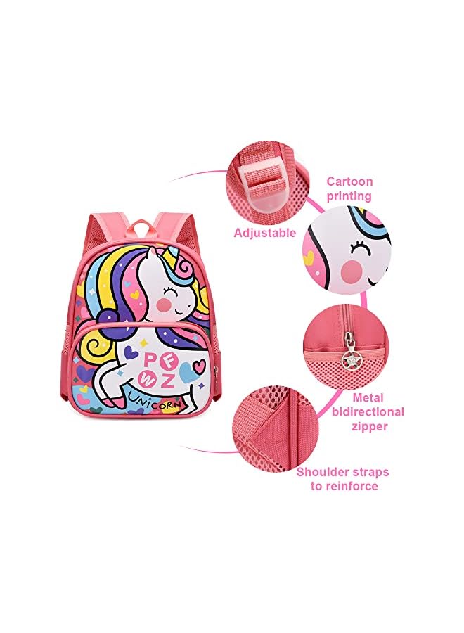 Raxoom Kids Toddler Preschool Travel Backpack Kindergarten Cool Cute Cartoon Schoolbag Backpack Unicorn Backpack Bookbag For Girls Boys Baby - Image 3