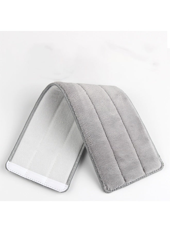 Pieces of 4 Water Spray Mop Sweeper Cloth Head Replacement Pad Grey - Image 4