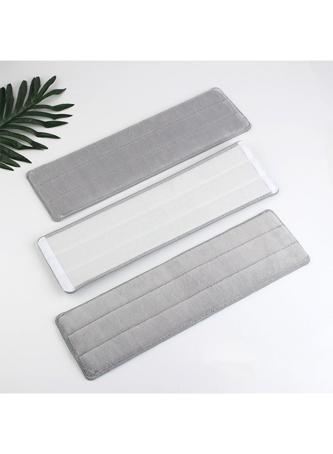 Pieces of 4 Water Spray Mop Sweeper Cloth Head Replacement Pad Grey - Image 5