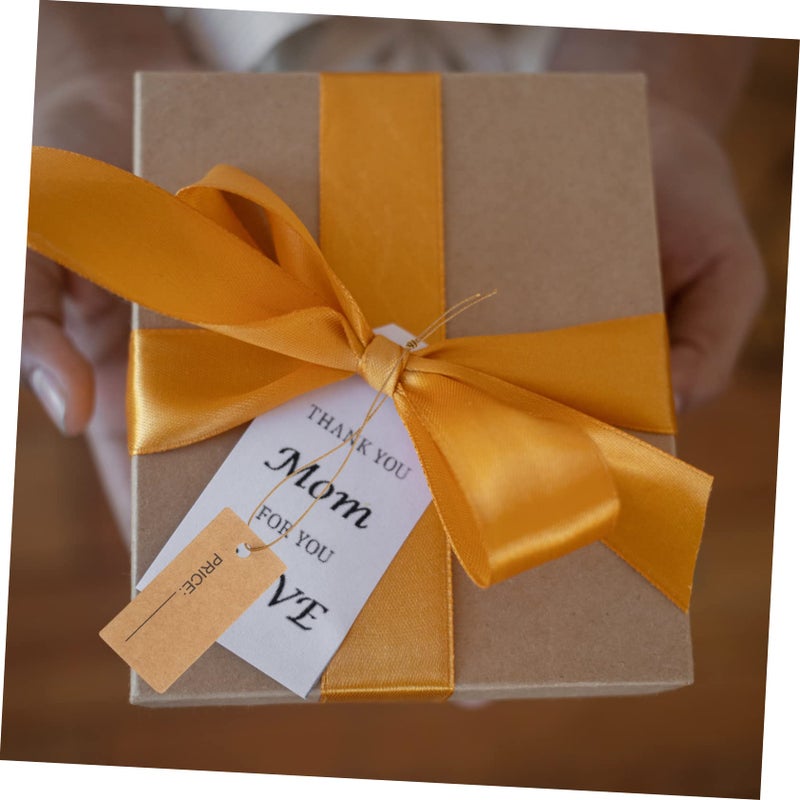 200 Pcs Kraft Paper Price Tags With Elastic String For Jewelry Clothing Retail Crafts DIY - Image 3