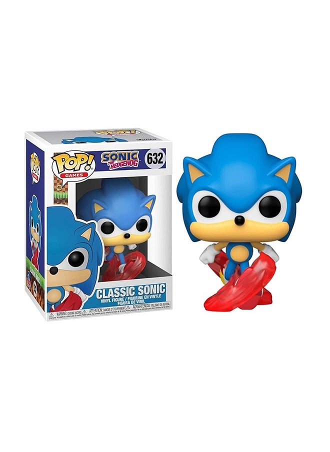 Funko Pop! Games: Sonic 30th - Running Sonic, Collectable Vinyl Figure - Gift Idea - Official Merchandise - Toys for Kids & Adults - Movies Fans - Model Figure for Collectors and Display  - Image 2