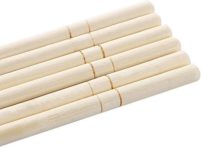 Chopsticks, Chopsticks Set 100 Pairs Sticks Independent Package for Restaurants Schools Barbeque Party (19.5x0.5cm/7.7x0.2in) - Image 5