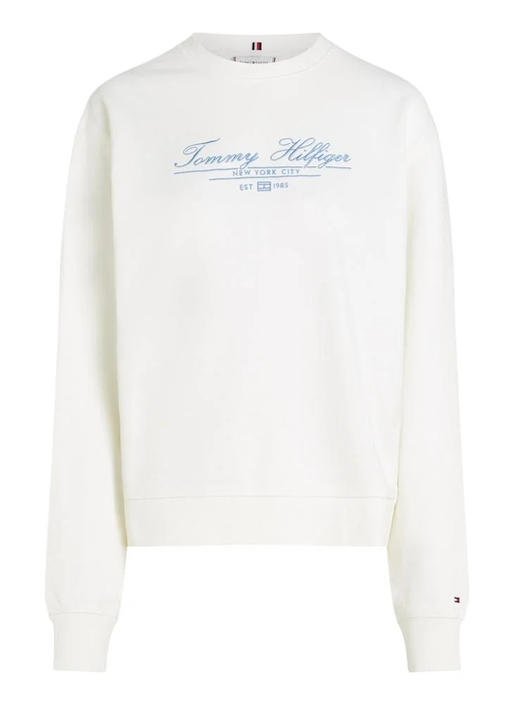 TOMMY HILFIGER Graphic Crew Neck Sweatshirt