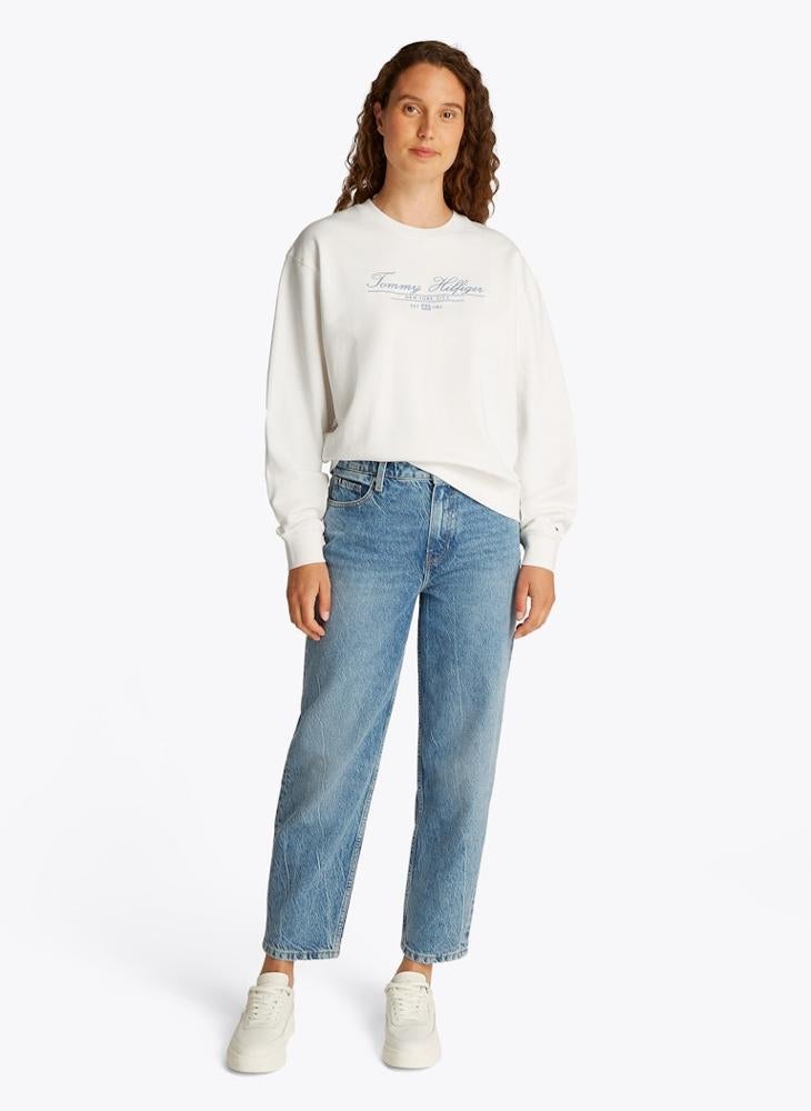TOMMY HILFIGER Graphic Crew Neck Sweatshirt  - Image 4
