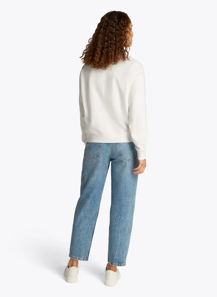 تومي هيلفيغر Graphic Crew Neck Sweatshirt