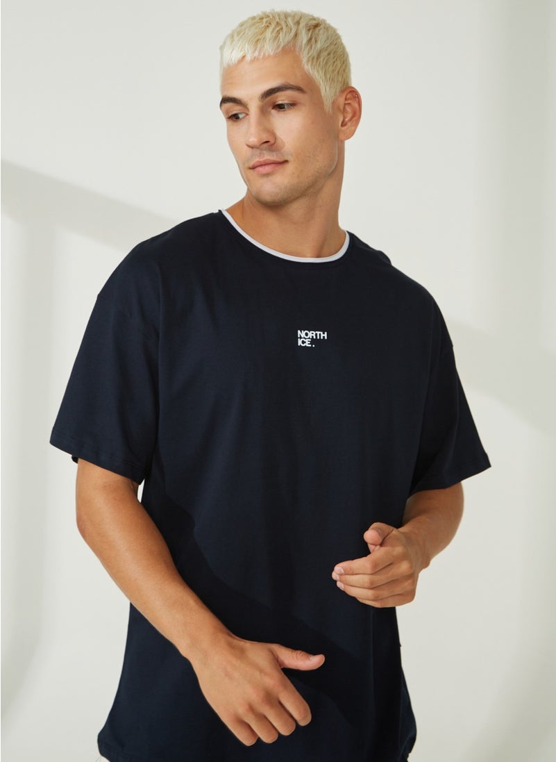 Crew Neck Plain Navy Blue Men's T-Shirt NI230011 - pzsku/Z077F09D3878033891125Z/45/_/1725790758/4b8ce9fc-6731-4103-9e71-49e8d622b12b