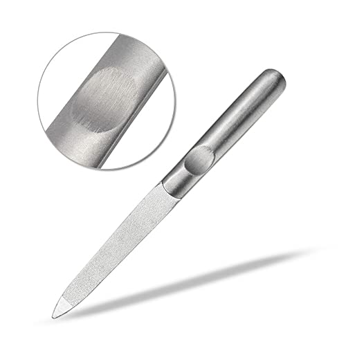 Sweetpea�.Fx Stainless Steel Professional Nail File Double Sides Great for Thick Nails set of 2 - Image 4
