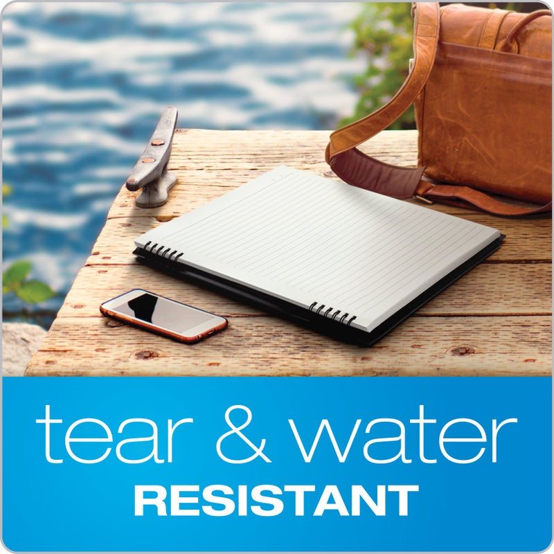 Oxford Stone Paper Notebook, School Notebook, Smooth Note-Taking Pad, Journal for Writing, 5-1/2" x 8-1/2", Blue Cover, 60 Sheets, 2 Pack (161641) - Image 3