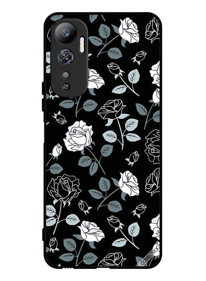 Covernex Protective Case Cover For Infinix Hot 20 4G Floral Pattern - Image 1