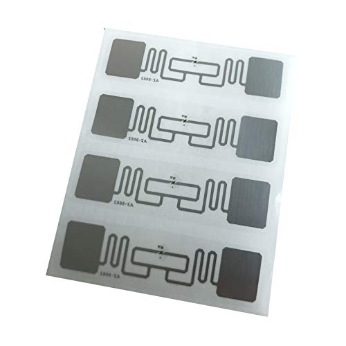 YARONGTECH UHF RFID Tag,AZ9662 ISO18000-6C Long Range,Alien H3 73.5x21.2mm Adhesive Inlay Label (Pack of 100) - Image 5