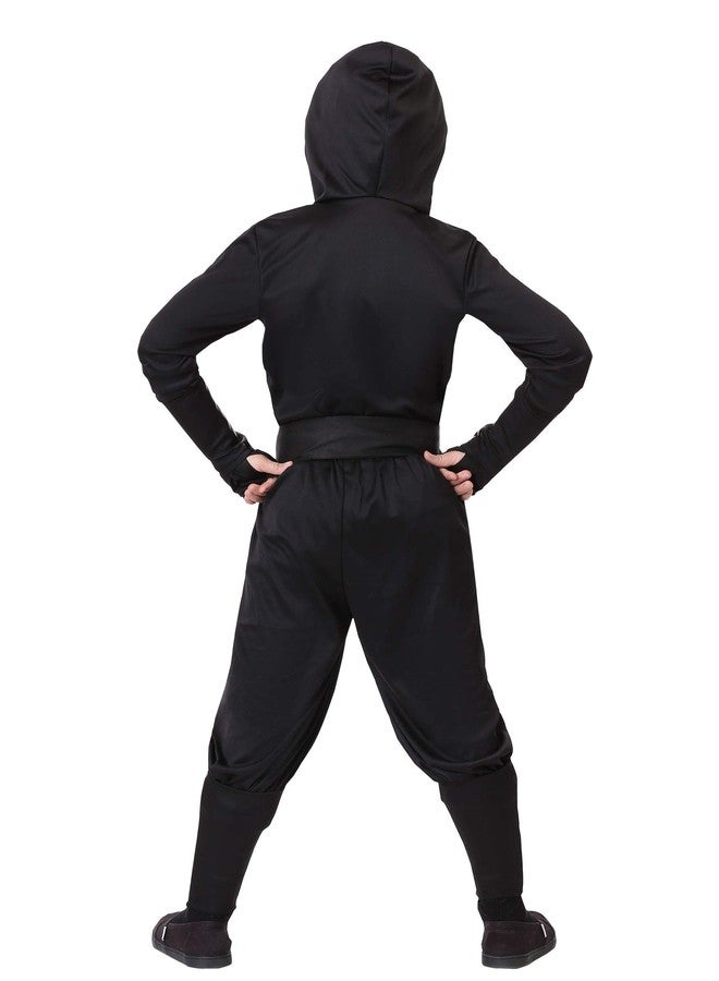 Fun Costumes Child Stealth Shinobi Ninja Costume Large - Image 4