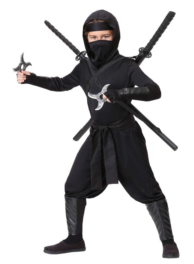 Fun Costumes Child Stealth Shinobi Ninja Costume Large - Image 3