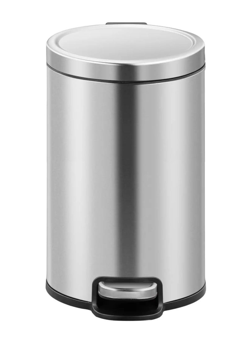 EKO Serene Stainless Steel Step Bin 12 L - Image 5