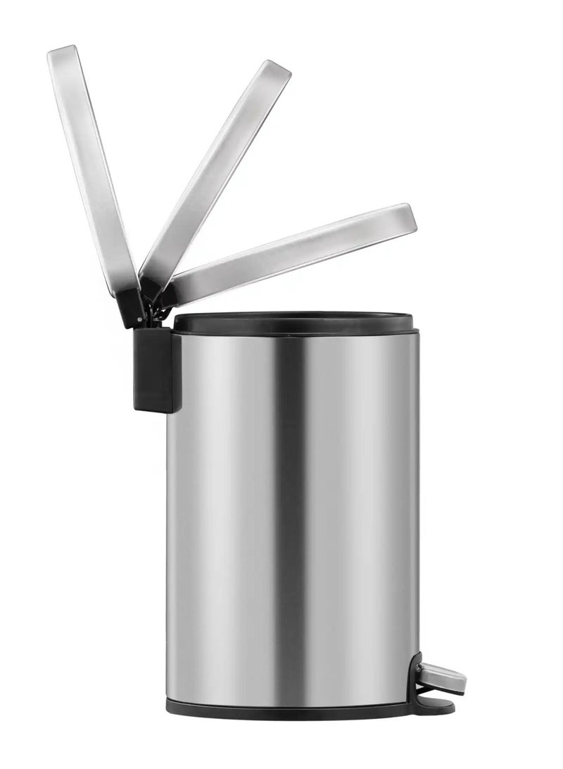 EKO Serene Stainless Steel Step Bin 12 L - Image 4