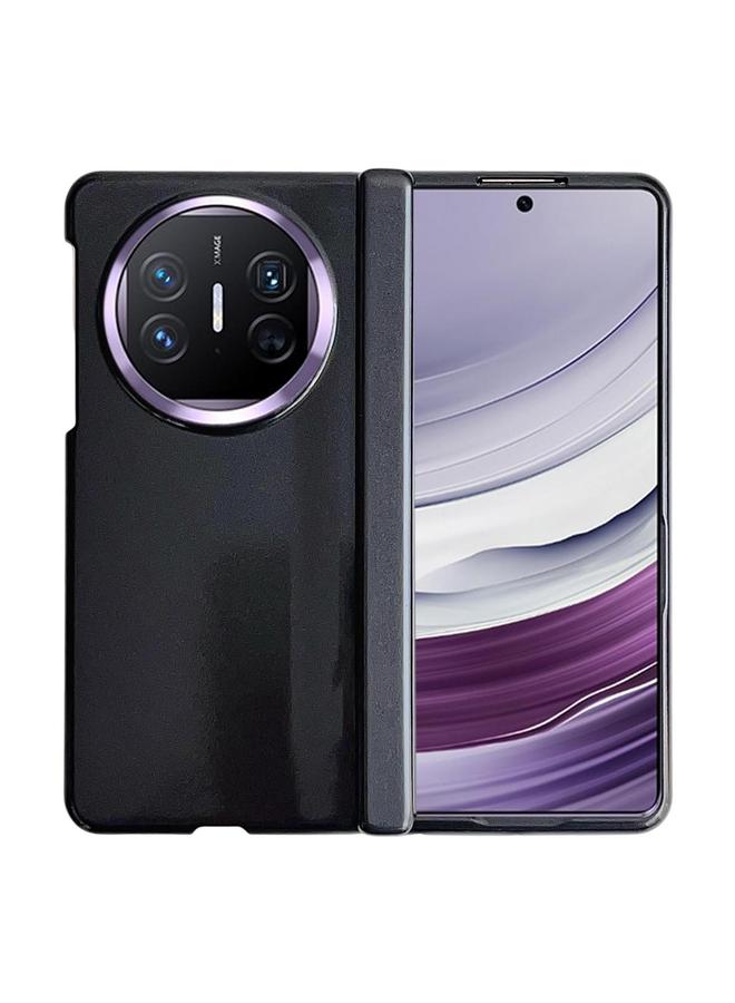 اس-توب جراب لهاتف Huawei Mate X5 مزود بمحور زنبركي مدمج وملمس جلدي - Image 1