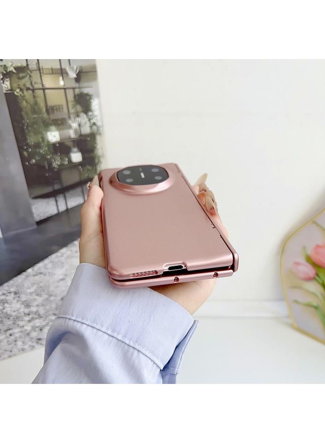 اس-توب جراب لهاتف Huawei Mate X5 مزود بمحور زنبركي مدمج وملمس جلدي - Image 4