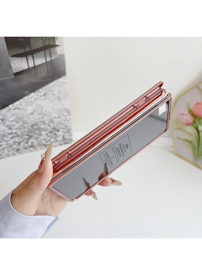 اس-توب جراب لهاتف Huawei Mate X5 مزود بمحور زنبركي مدمج وملمس جلدي - Image 5