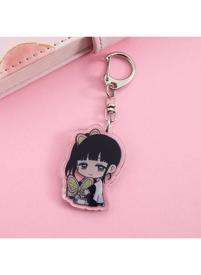 1-Piece Anime Demon Slayer Tsuyuri Kanae Keychain