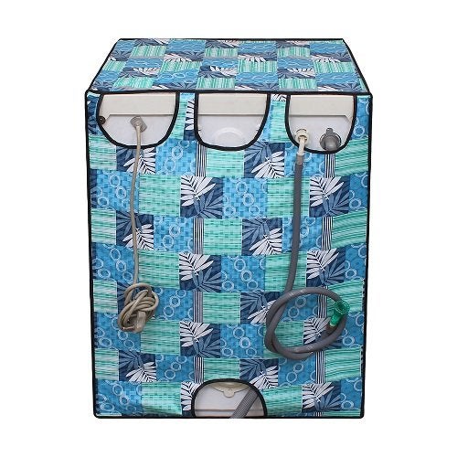 Lithara Waterproof Front Load Washing Machine Cover For 6 kg, 6.2 Kg, 6.5 Kg, 7 Kg (Design_43) - Image 4