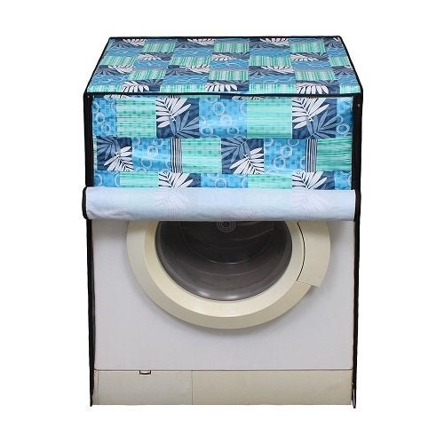 Lithara Waterproof Front Load Washing Machine Cover For 6 kg, 6.2 Kg, 6.5 Kg, 7 Kg (Design_43) - Image 1